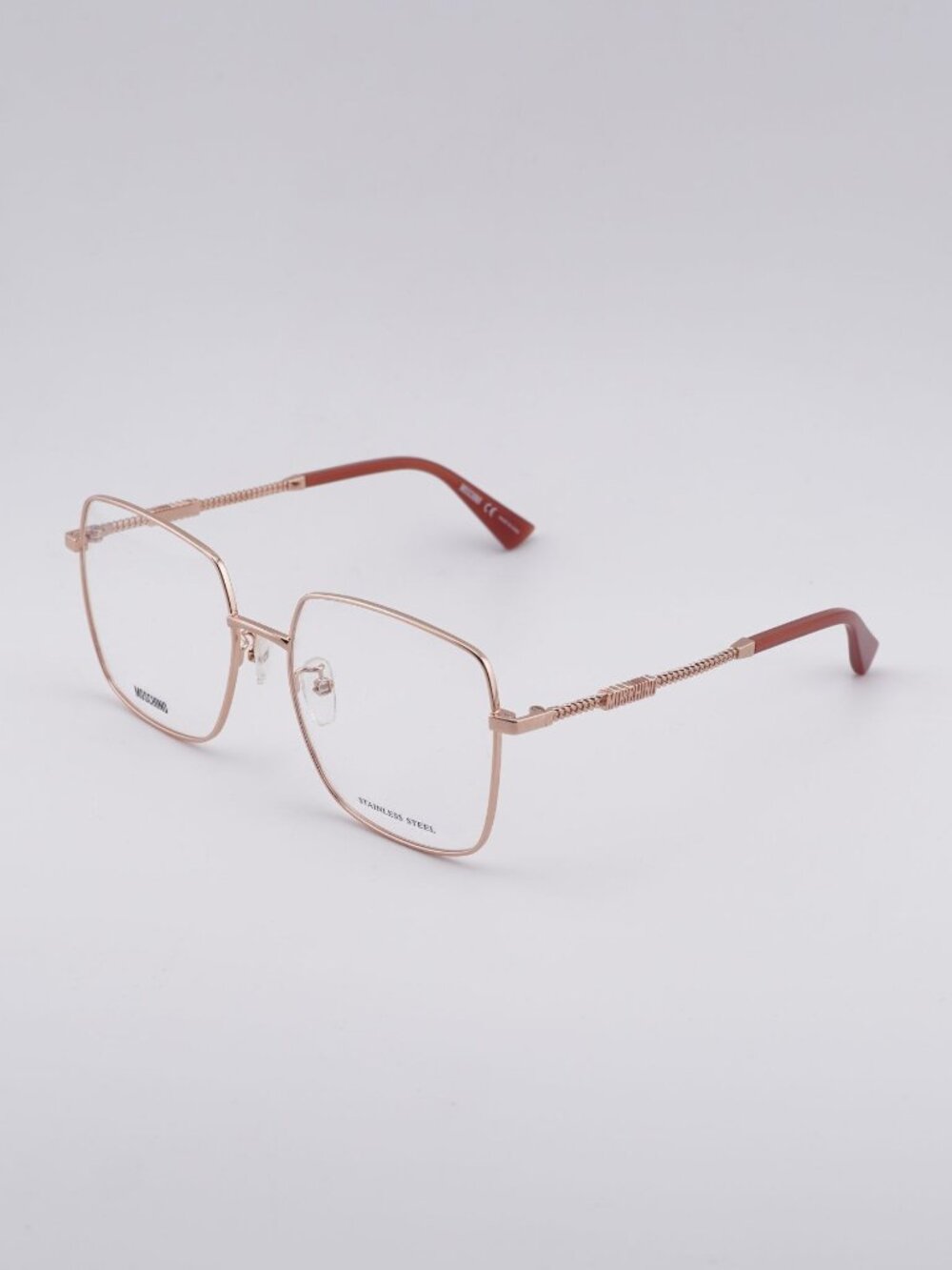 Moschino MOS615/G 0DDB 00 Eyeglasses Gold 56mm Butterfly Frame